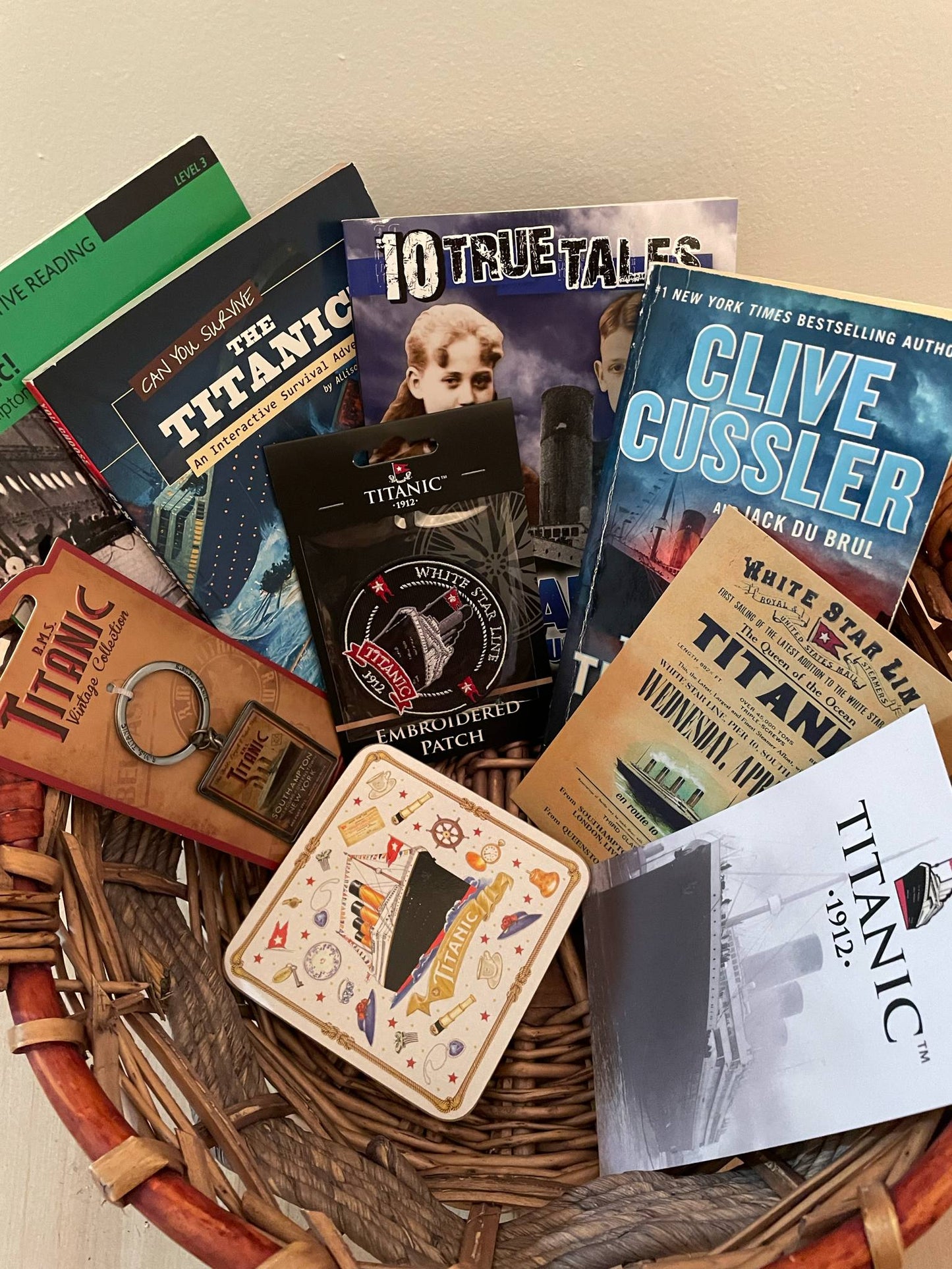 Boîte Collector Spéciale Titanic livres anglais – Édition Limitée